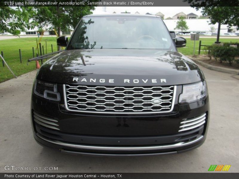 Santorini Black Metallic / Ebony/Ebony 2019 Land Rover Range Rover Autobiography