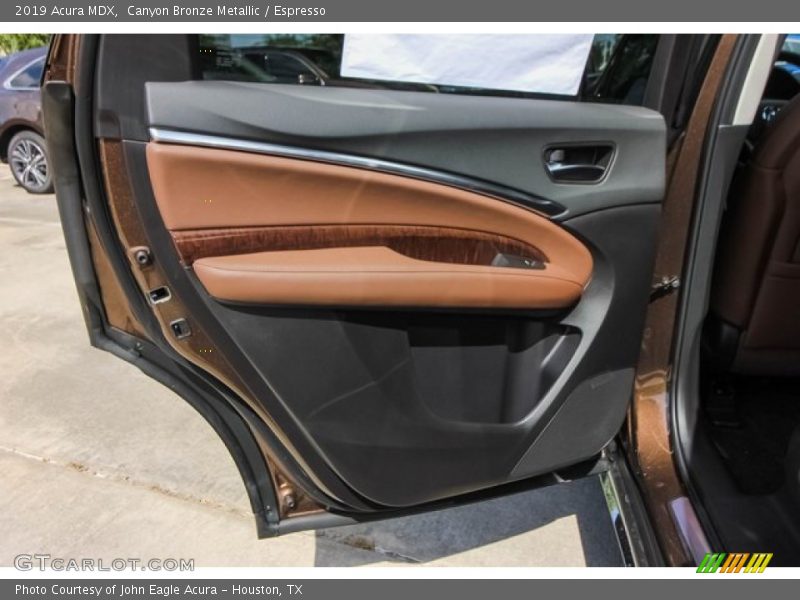 Canyon Bronze Metallic / Espresso 2019 Acura MDX