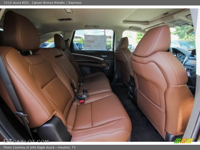 Canyon Bronze Metallic / Espresso 2019 Acura MDX