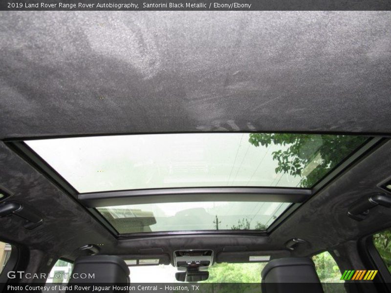 Santorini Black Metallic / Ebony/Ebony 2019 Land Rover Range Rover Autobiography