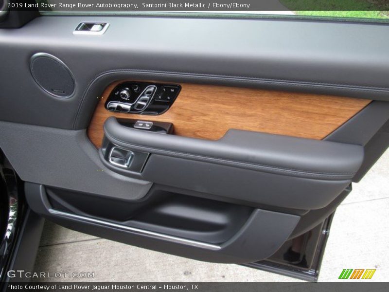 Santorini Black Metallic / Ebony/Ebony 2019 Land Rover Range Rover Autobiography