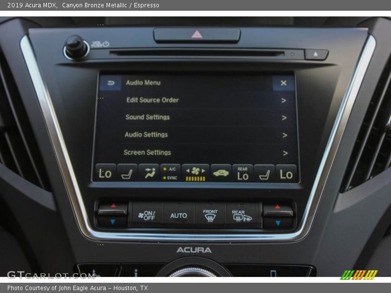 Canyon Bronze Metallic / Espresso 2019 Acura MDX