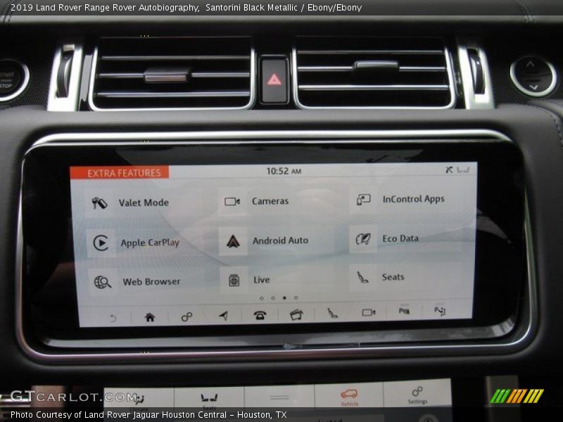 Santorini Black Metallic / Ebony/Ebony 2019 Land Rover Range Rover Autobiography