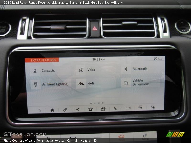 Santorini Black Metallic / Ebony/Ebony 2019 Land Rover Range Rover Autobiography