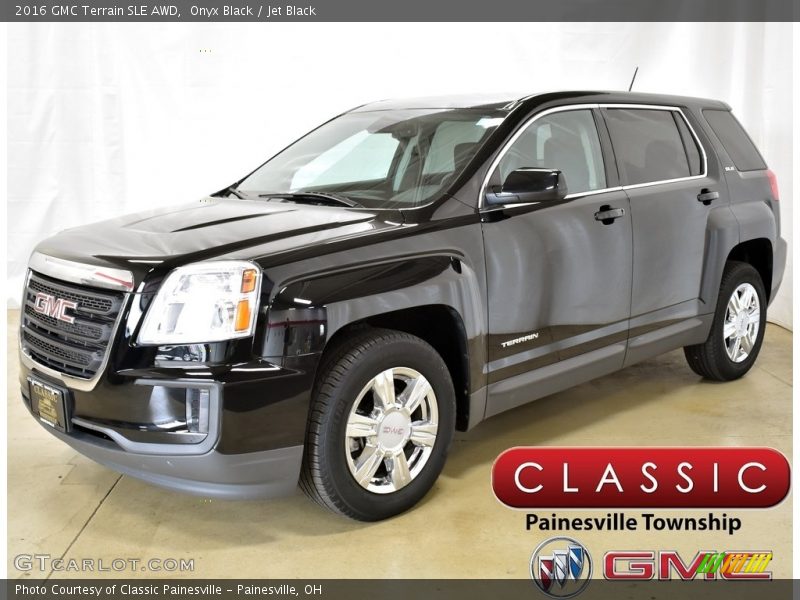 Onyx Black / Jet Black 2016 GMC Terrain SLE AWD