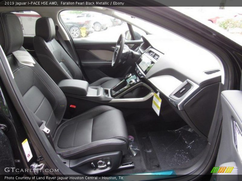 Farallon Pearl Black Metallic / Ebony 2019 Jaguar I-PACE HSE AWD