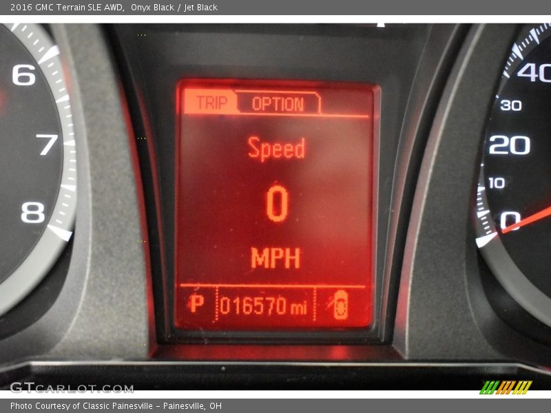 Onyx Black / Jet Black 2016 GMC Terrain SLE AWD