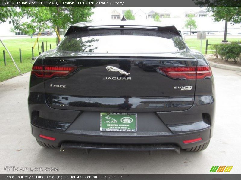 Farallon Pearl Black Metallic / Ebony 2019 Jaguar I-PACE HSE AWD