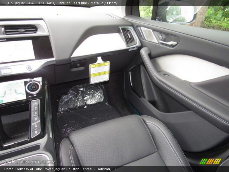 Farallon Pearl Black Metallic / Ebony 2019 Jaguar I-PACE HSE AWD