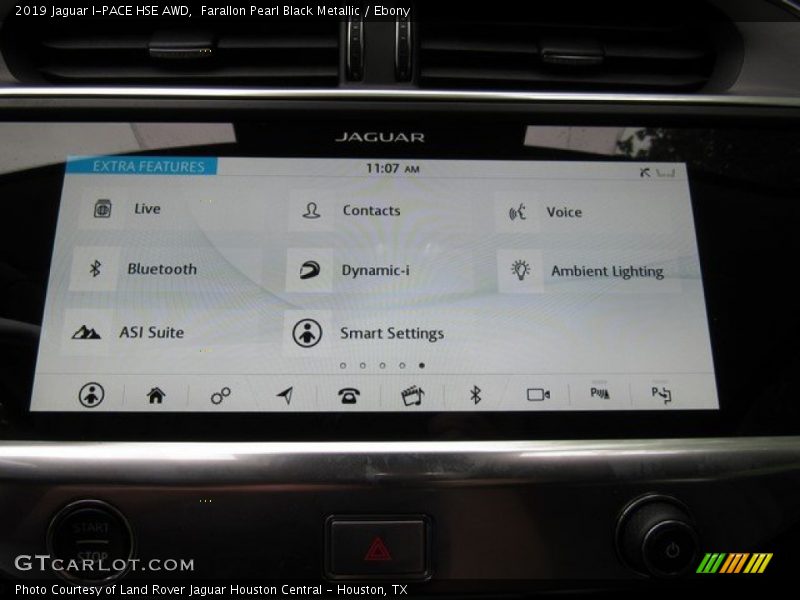 Farallon Pearl Black Metallic / Ebony 2019 Jaguar I-PACE HSE AWD