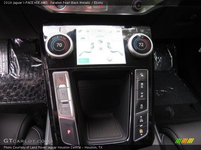 Controls of 2019 I-PACE HSE AWD