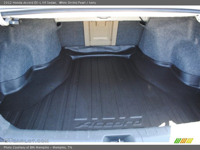 White Orchid Pearl / Ivory 2012 Honda Accord EX-L V6 Sedan