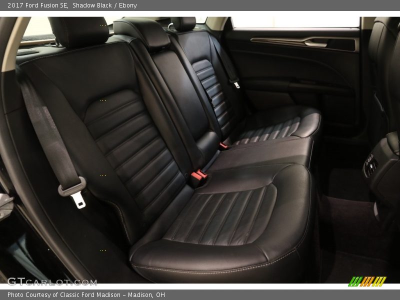 Shadow Black / Ebony 2017 Ford Fusion SE