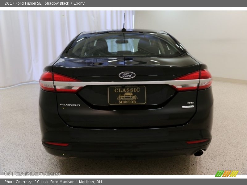 Shadow Black / Ebony 2017 Ford Fusion SE