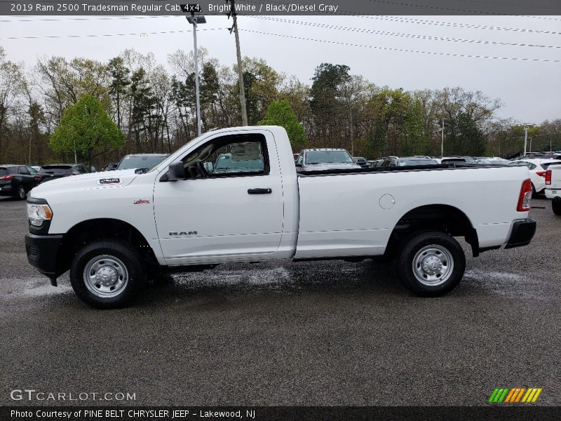  2019 2500 Tradesman Regular Cab 4x4 Bright White