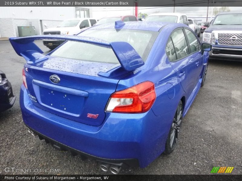 WR Blue Pearl / Black Ultrasuede/Carbon Black 2019 Subaru WRX STI