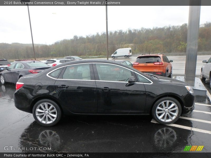 Ebony Twilight Metallic / Cashmere 2016 Buick Verano Convenience Group