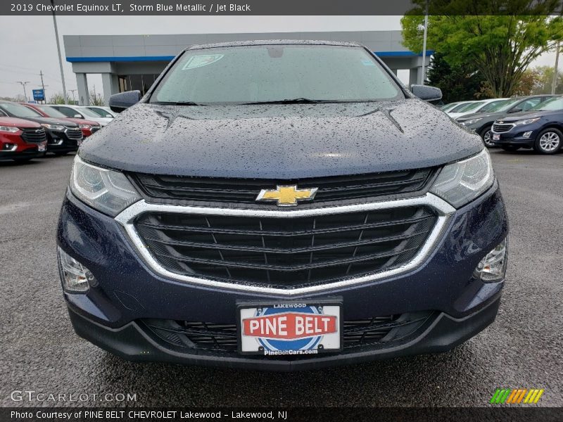 Storm Blue Metallic / Jet Black 2019 Chevrolet Equinox LT