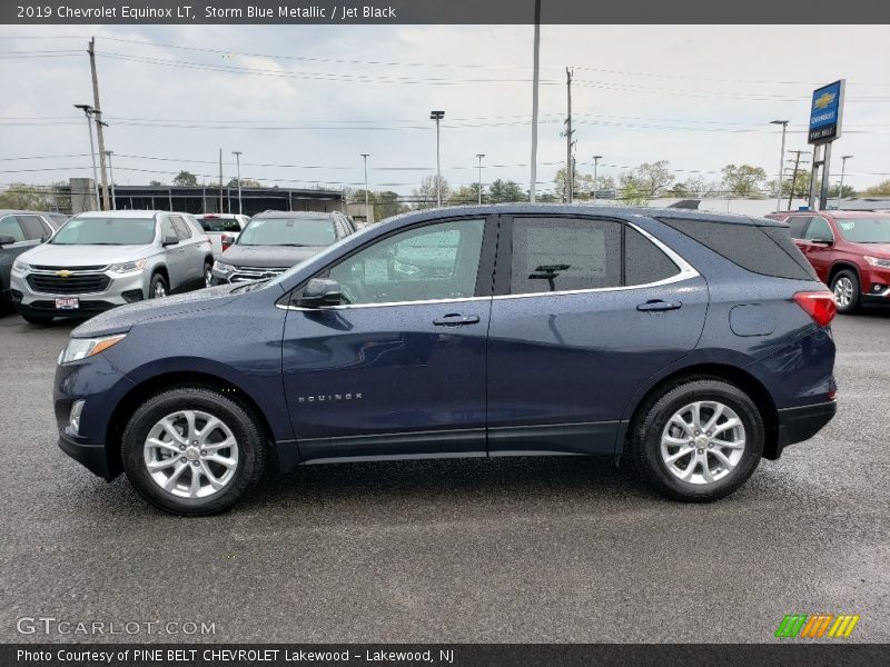 Storm Blue Metallic / Jet Black 2019 Chevrolet Equinox LT