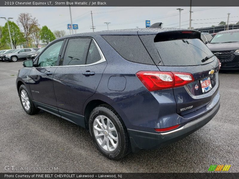 Storm Blue Metallic / Jet Black 2019 Chevrolet Equinox LT