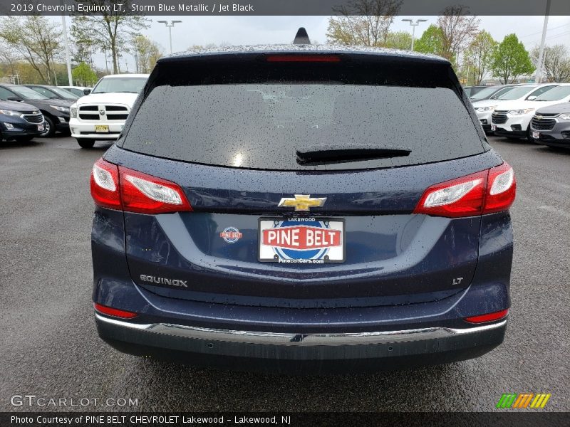 Storm Blue Metallic / Jet Black 2019 Chevrolet Equinox LT