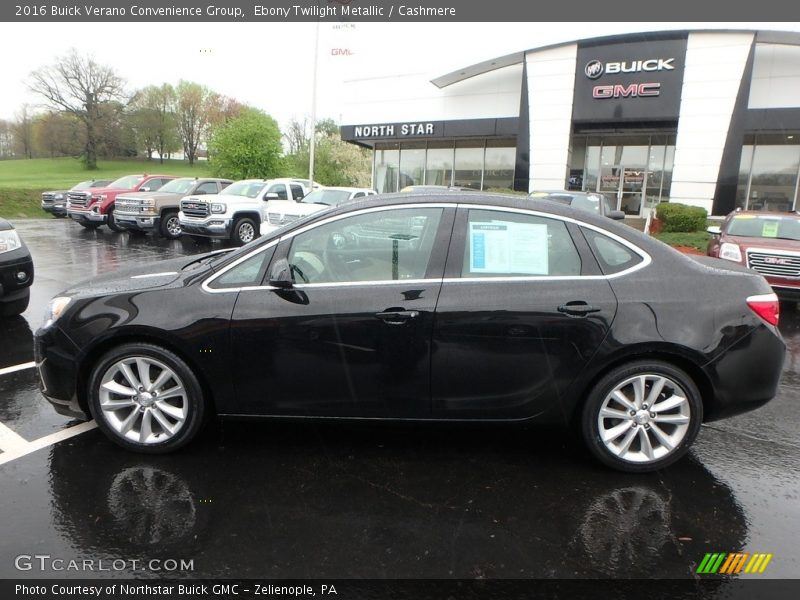 Ebony Twilight Metallic / Cashmere 2016 Buick Verano Convenience Group