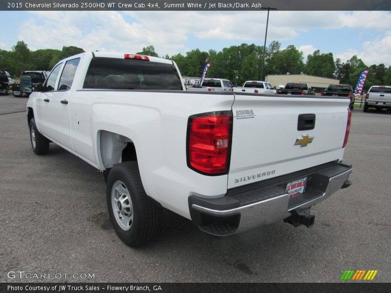Summit White / Jet Black/Dark Ash 2015 Chevrolet Silverado 2500HD WT Crew Cab 4x4