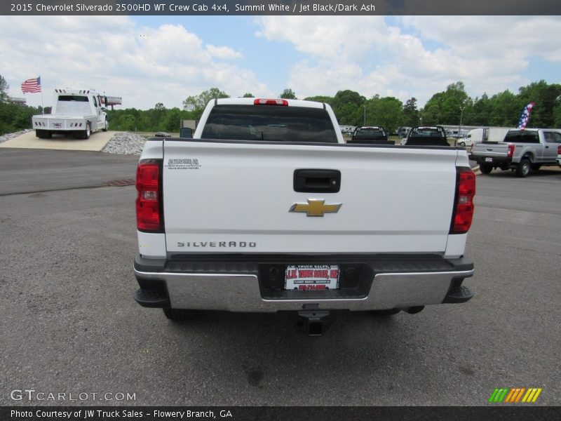 Summit White / Jet Black/Dark Ash 2015 Chevrolet Silverado 2500HD WT Crew Cab 4x4