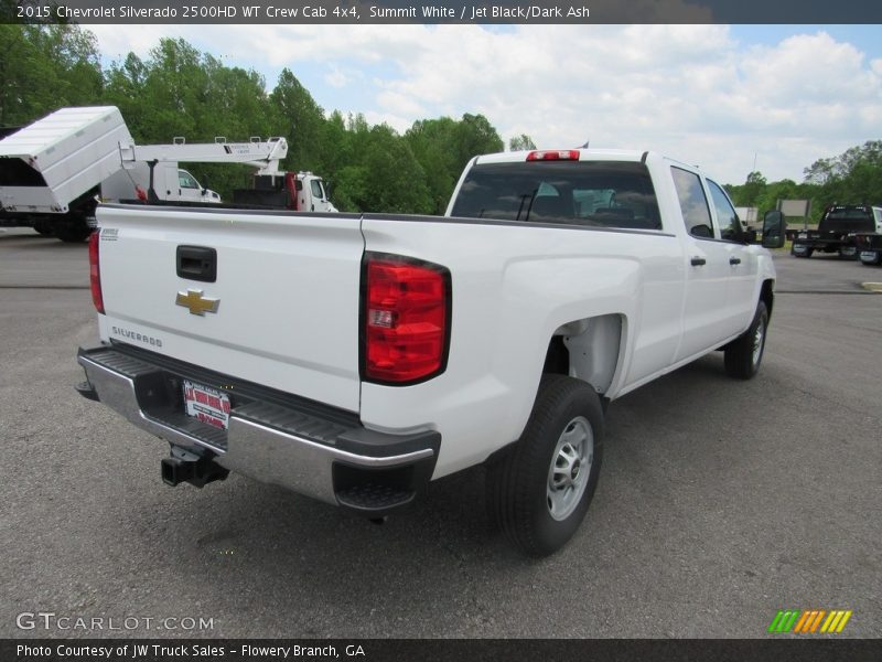 Summit White / Jet Black/Dark Ash 2015 Chevrolet Silverado 2500HD WT Crew Cab 4x4