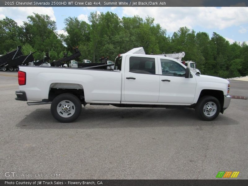 Summit White / Jet Black/Dark Ash 2015 Chevrolet Silverado 2500HD WT Crew Cab 4x4