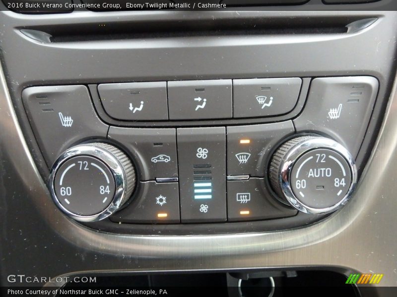 Ebony Twilight Metallic / Cashmere 2016 Buick Verano Convenience Group