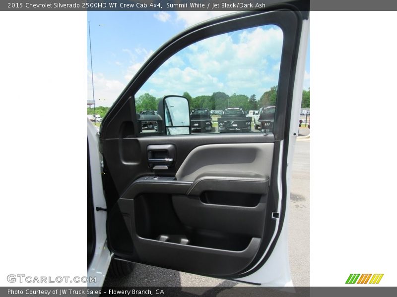 Summit White / Jet Black/Dark Ash 2015 Chevrolet Silverado 2500HD WT Crew Cab 4x4