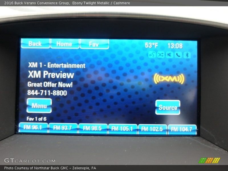 Ebony Twilight Metallic / Cashmere 2016 Buick Verano Convenience Group