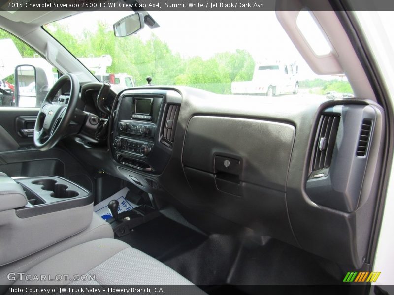 Summit White / Jet Black/Dark Ash 2015 Chevrolet Silverado 2500HD WT Crew Cab 4x4