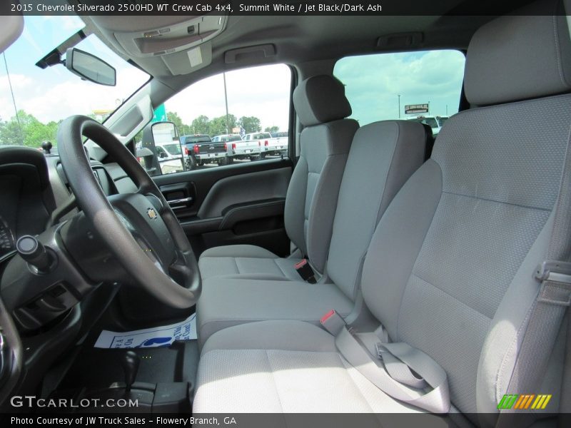 Summit White / Jet Black/Dark Ash 2015 Chevrolet Silverado 2500HD WT Crew Cab 4x4
