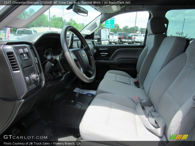Summit White / Jet Black/Dark Ash 2015 Chevrolet Silverado 2500HD WT Crew Cab 4x4