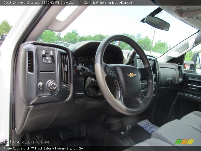 Summit White / Jet Black/Dark Ash 2015 Chevrolet Silverado 2500HD WT Crew Cab 4x4