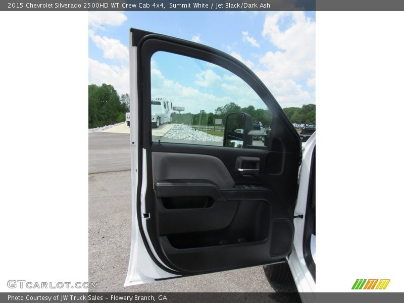 Summit White / Jet Black/Dark Ash 2015 Chevrolet Silverado 2500HD WT Crew Cab 4x4