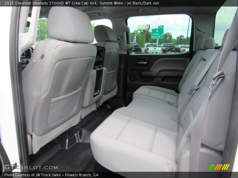Summit White / Jet Black/Dark Ash 2015 Chevrolet Silverado 2500HD WT Crew Cab 4x4