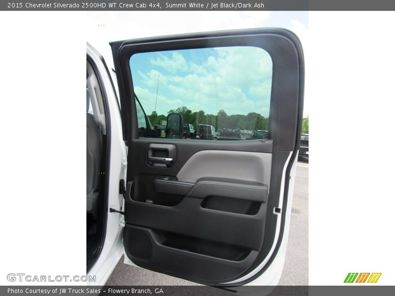 Summit White / Jet Black/Dark Ash 2015 Chevrolet Silverado 2500HD WT Crew Cab 4x4