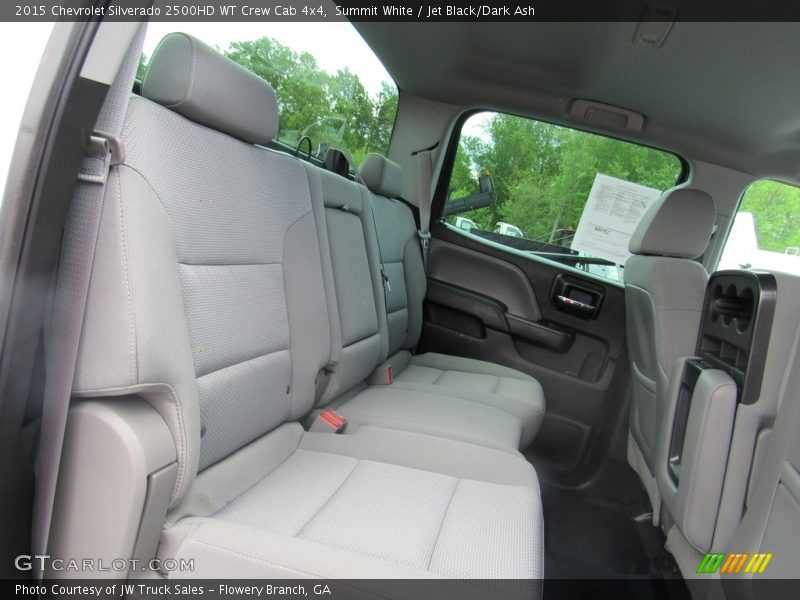 Summit White / Jet Black/Dark Ash 2015 Chevrolet Silverado 2500HD WT Crew Cab 4x4