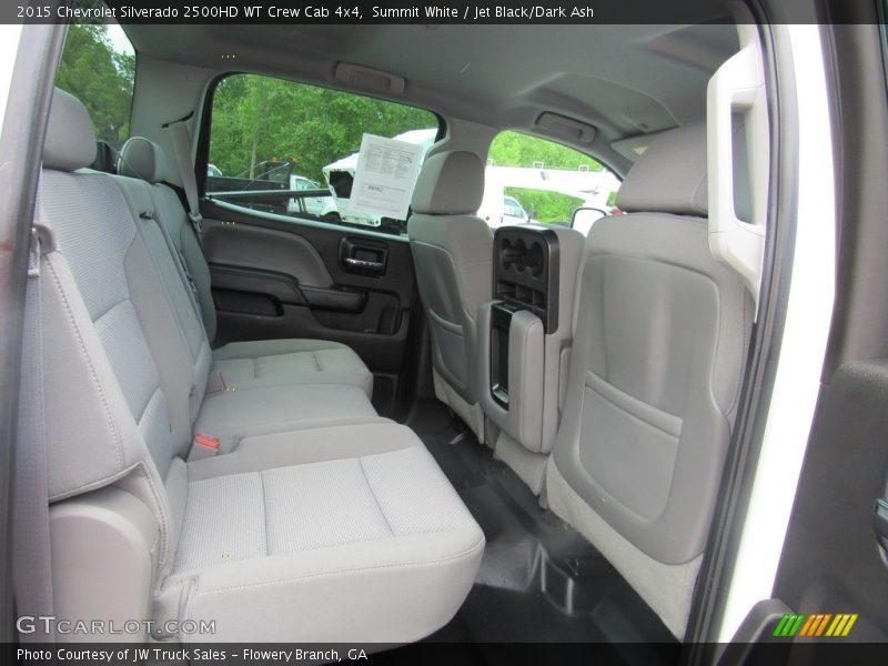 Summit White / Jet Black/Dark Ash 2015 Chevrolet Silverado 2500HD WT Crew Cab 4x4