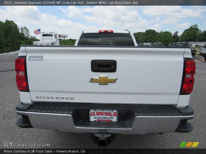 Summit White / Jet Black/Dark Ash 2015 Chevrolet Silverado 2500HD WT Crew Cab 4x4