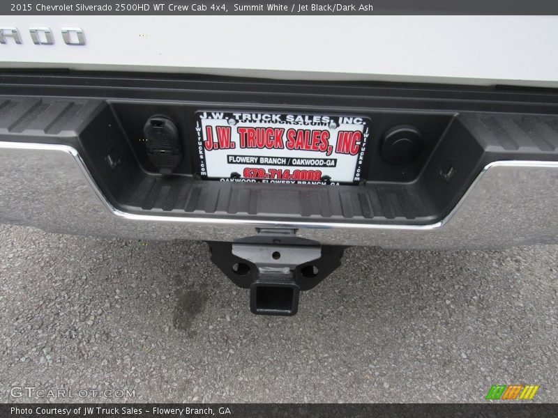 Summit White / Jet Black/Dark Ash 2015 Chevrolet Silverado 2500HD WT Crew Cab 4x4