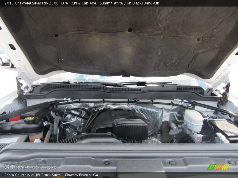 Summit White / Jet Black/Dark Ash 2015 Chevrolet Silverado 2500HD WT Crew Cab 4x4
