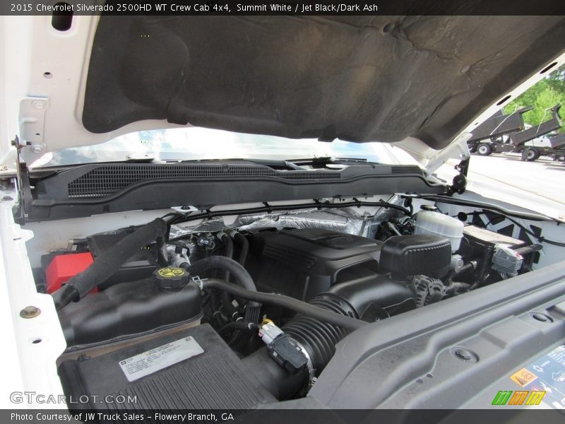 Summit White / Jet Black/Dark Ash 2015 Chevrolet Silverado 2500HD WT Crew Cab 4x4