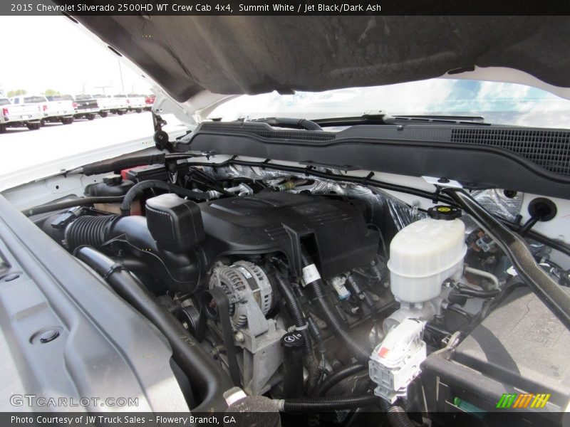 Summit White / Jet Black/Dark Ash 2015 Chevrolet Silverado 2500HD WT Crew Cab 4x4