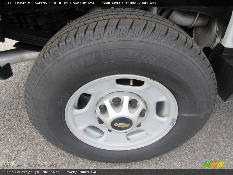 Summit White / Jet Black/Dark Ash 2015 Chevrolet Silverado 2500HD WT Crew Cab 4x4