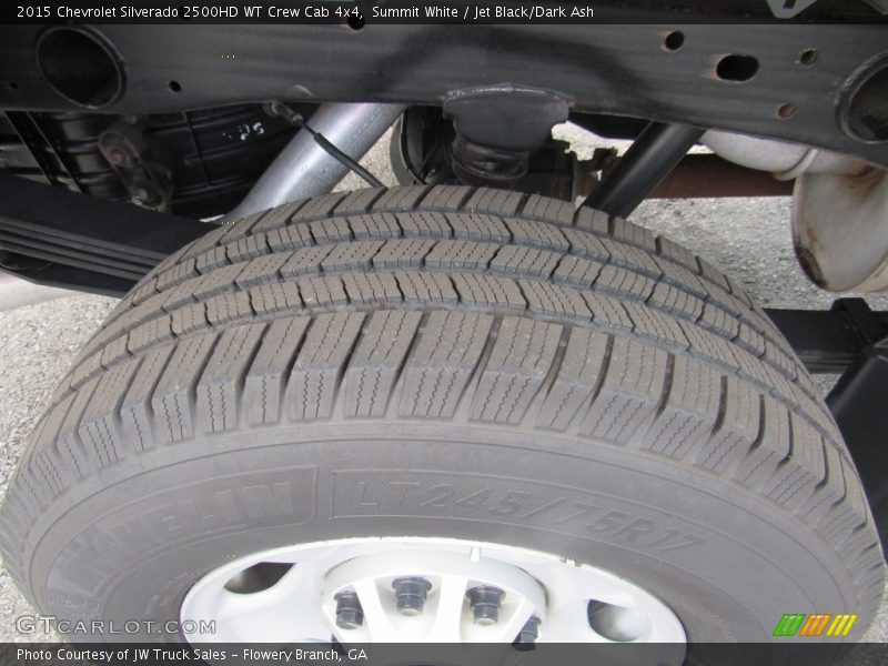 Summit White / Jet Black/Dark Ash 2015 Chevrolet Silverado 2500HD WT Crew Cab 4x4
