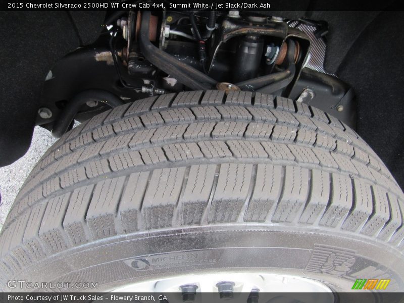 Summit White / Jet Black/Dark Ash 2015 Chevrolet Silverado 2500HD WT Crew Cab 4x4